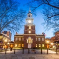 Independence Hall National Historic Park Philadelphia Royalty Free Stock Photo