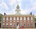 Independence Hall in Philadelphia, Pennsylvania, USA Royalty Free Stock Photo