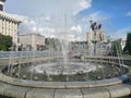 Independence Maydan, central square of Kyiv Royalty Free Stock Photo