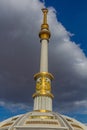 Independence Monument in Ashgabat, Turkmenist Royalty Free Stock Photo