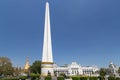 Independence monument at the Maha Bandula Park in Yangon Royalty Free Stock Photo