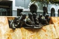 Independence Monument in the pedestrian zone in the historic town centre of Guayaquil, Ecuador, South America