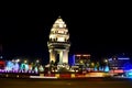 Independence Monument Phnom Penh Cambodia Royalty Free Stock Photo