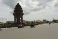 Independence Monument Phnom Penh Cambodia Royalty Free Stock Photo