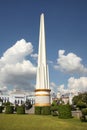 The Independence Monument which is an obelisk in Maha Bandula Park, Yangon, Myanmar Royalty Free Stock Photo