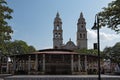 Independence Park with Cathedral in San Francisco de Campeche, Mexico