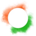 Independence, republic day greeting background with circle design for graphic design