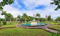 Independence Square in Basseterre St Kitts Royalty Free Stock Photo