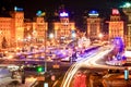 Independence Square or Maidan, in Kiev, Ukraine