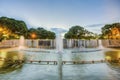 Independence Square in Mendoza city, Argentina