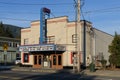 Independent movie theatre in North Bend Washington with classic art deco style