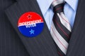 Independent voter pin