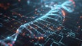 An indepth look at a detailed report generated by the AI algorithm displaying a breakdown of predicted disease