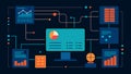 An indepth view of a computer program running machine learning for anomaly detection with intricate code lines and Royalty Free Stock Photo