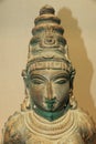 India ancient bronze statue Royalty Free Stock Photo