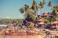 India. Beach landscape. Royalty Free Stock Photo