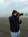 India Beach, photography , nice day , boy photo shoot, DLSR Camera , best photos in Indian boy