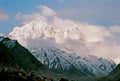 India, Bhagirathi Mount. Royalty Free Stock Photo