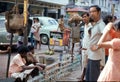 1975. India. Calcutta. Fish for sale.