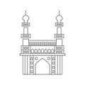 India Charminar icon logo