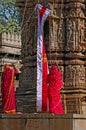 India, Chittorgarh: Jain ceremony Royalty Free Stock Photo