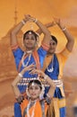 India dancers Royalty Free Stock Photo