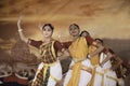 India dancers Royalty Free Stock Photo