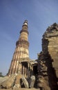 INDIA DELHI QUTB MINAR RUINS