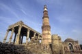 INDIA DELHI QUTB MINAR RUINS