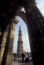 INDIA DELHI QUTB MINAR RUINS