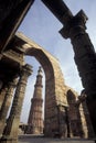 INDIA DELHI QUTB MINAR RUINS