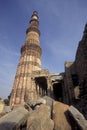 INDIA DELHI QUTB MINAR RUINS