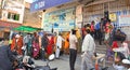 Customers at a Bank in Rajasthan, India