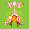 India festival Happy Durga Puja background