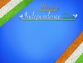 India flag, happy independence day of india Royalty Free Stock Photo