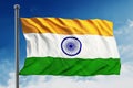 India flag Royalty Free Stock Photo