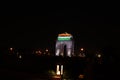 India Gate New Delhi India dark night view Royalty Free Stock Photo