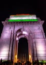India Gate at New Delhi. Royalty Free Stock Photo
