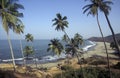 INDIA GOA LANDSCAPE BEACH Royalty Free Stock Photo