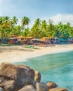 India, Goa, Palolem beach Royalty Free Stock Photo