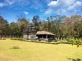 India. Goa. The only remained Mahadev temple the XIII century in Tambdi Surla. Royalty Free Stock Photo