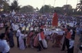 INDIA GOA VELHA TOWN CHURCH GOOD FRIDAY