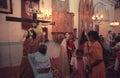INDIA GOA VELHA TOWN CHURCH GOOD FRIDAY