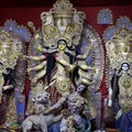 In india ,at the Guwahati worship of goddess Durga.