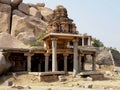 Temple Hampi 2017 Inde Royalty Free Stock Photo