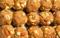 India homemade sweet dry fruits laddoo