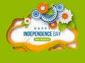 India Independence day holiday background. Royalty Free Stock Photo