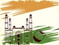 india independence day postcard