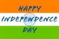 India Independence Day wish flag