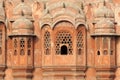 India Jaipur Hawa Mahal the palace of winds Royalty Free Stock Photo